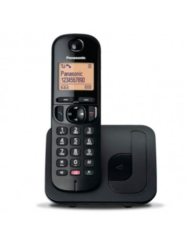 Teléfono inalámbrico Dect Panasonic KX-TGC250-SPB, negro